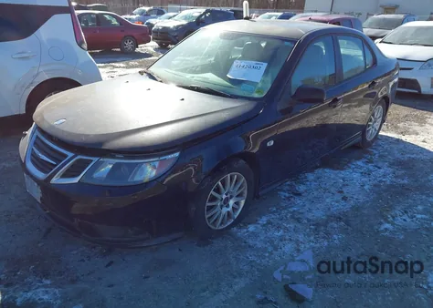2010 Saab 9-3 z USA, uszkodzony, nr VIN YS3FA4CY9A1607437